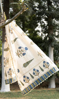 Dupatta block print